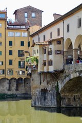Fototapeta na wymiar Bridge Ponte Vecchio in Florence, Italy