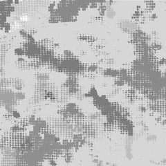 Fototapeta na wymiar Abstract pattern on a light gray gackground. Hand drawn sketch in gouache on cotton