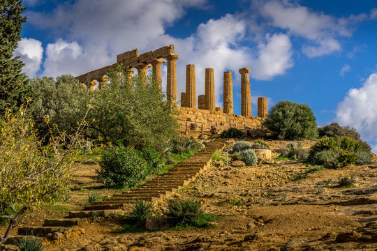 Valley of Temples in Agrigento, Sicily