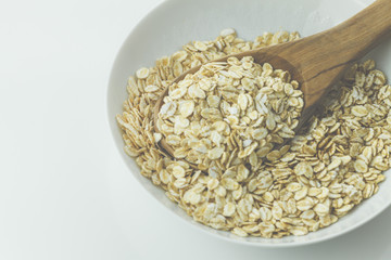 Gerste - Flocken, als Basis für ein gesundes Müsli.