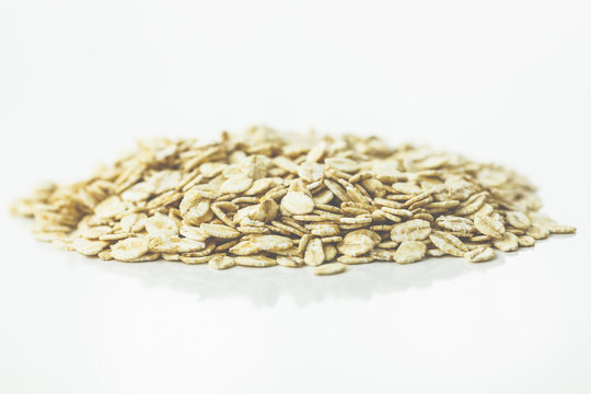 Gerste - Flocken, als Basis f&uuml;r ein gesundes M&uuml;sli.