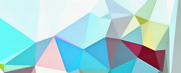 Abstract polygonal background. Triangles texture. Geometric modern art. Futuristic simple painting on canvas. Pattern for design. Backdrop template. Low poly concept artwork. Decorative elements. 