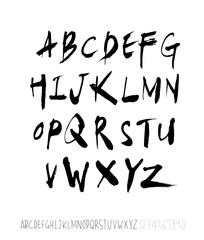 벡터 문자 / 손으로 쓴 글씨체