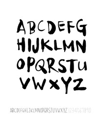 벡터 문자 / 손으로 쓴 글씨체