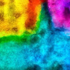 Grunge texture. Brush strokes. Close up oil paint on canvas. Dry brush. Simple textured pattern. Aged effect backdrop. Vintage retro style background. Hand drawn. Color palette.