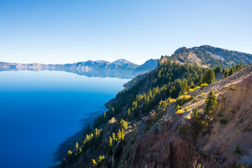 Crater Lake National Park in South Central Oregon