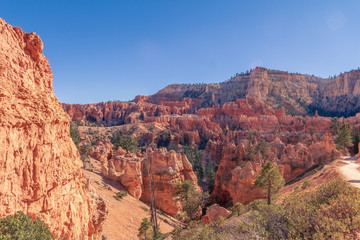 Fototapeta na wymiar bryce canyon national park in usa