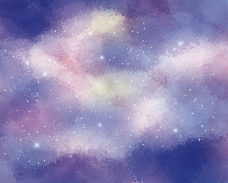 background of starry sky