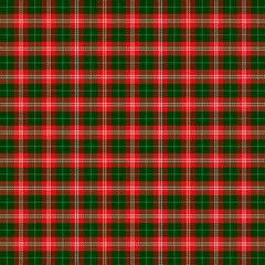 Christmas new year Tartan. Pattern Scottish cage