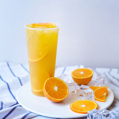Fresh orange juice