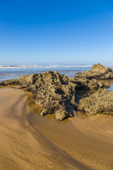 Early morning on the beach near Essaouira