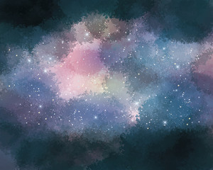 background of starry sky