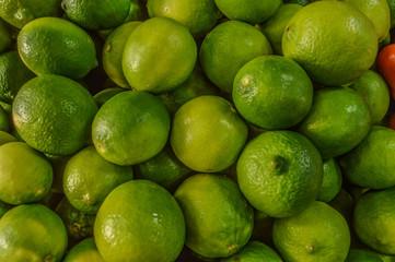 many green lemons