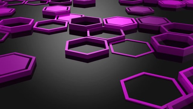 Background of Hexagons
