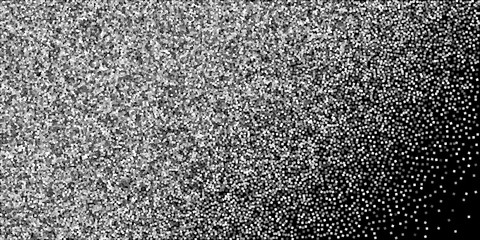 Silver glitter luxury sparkling confetti. Scattere