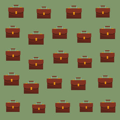Business briefcase symbol background