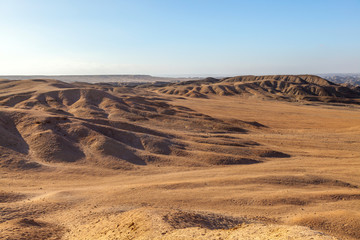 Moon Landscape, an area of the Namib Desert on the Namibian Skeleton coast that looks like the moon.
