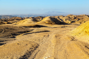Moon Landscape, an area of the Namib Desert on the Namibian Skeleton coast that looks like the moon.