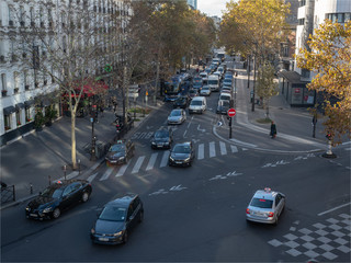 la circulation Boulevard Diderot à Paris