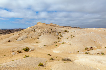Moon Landscape, an area of the Namib Desert on the Namibian Skeleton coast that looks like the moon.