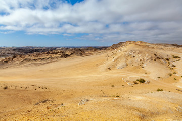 Moon Landscape, an area of the Namib Desert on the Namibian Skeleton coast that looks like the moon.