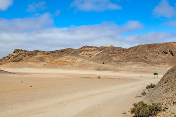 Moon Landscape, an area of the Namib Desert on the Namibian Skeleton coast that looks like the moon.
