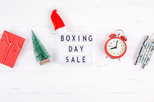Boxing day sale seasonal promotion