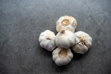 Garlic, seasoning spice.