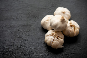 Garlic, seasoning spice.