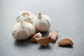 Garlic, seasoning spice.