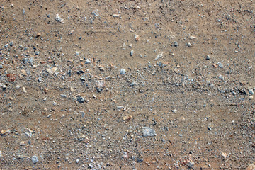 Dirt road gravel tracks