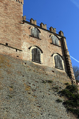 Fototapeta na wymiar Il castello dei Calvi, a Montemagno