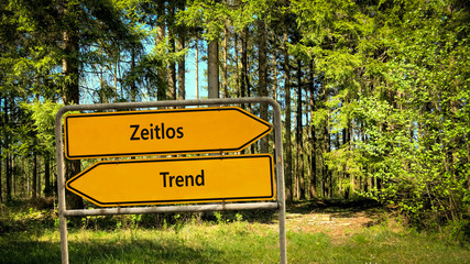 Schild 356 - Zeitlos