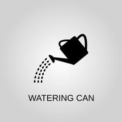 The watering can icon. icon. Watering can concept symbol design. Stock - Vector illustration can be used for web.