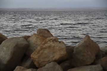 Qarun Lake and the desert
