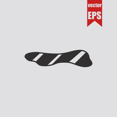 Puddle frozen icon.Vector illustration.