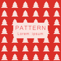 Abstract geometric pattern. Christmas pattern.