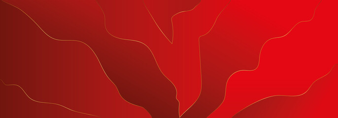Abstract red paper background. Layered tunnel wave background for card, banners and posters.Vector illustration.