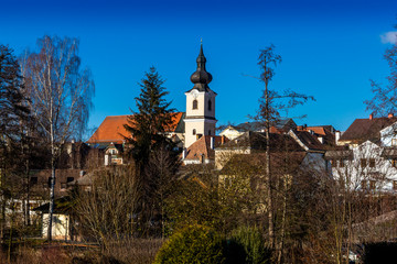 Fototapeta na wymiar City of Heidenreichstein, Lower Austria.