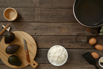Avocado Hawaii food poke bowl kitchen