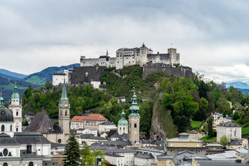 Fototapeta premium Castle of Salzburg