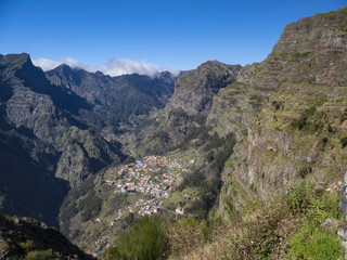 Fototapeta na wymiar Curral das Freiras Nonnental Madeira