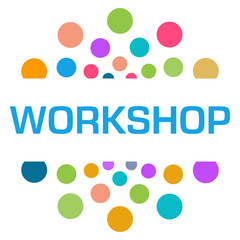 Workshop Colorful Dots Circular 