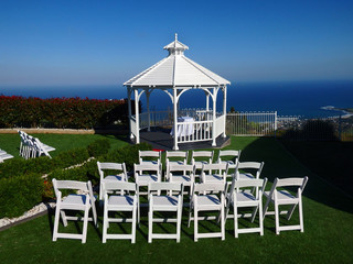 Small elegant wedding gazebo
