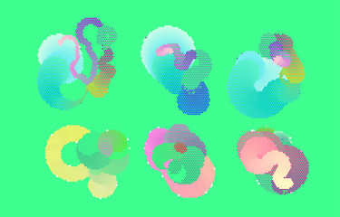 abstract vector background-Dot Graphics