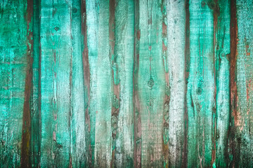 Fototapeta na wymiar Brown wood texture. Abstract background, empty template. rustic weathered barn wood background with knots and nail holes. Close up of wall made of wooden planks.