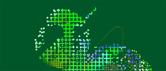 abstract vector background-Dot Graphics 