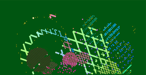 abstract vector background-Dot Graphics 