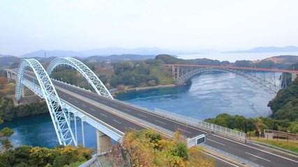 西海橋　長崎県西海市　日本