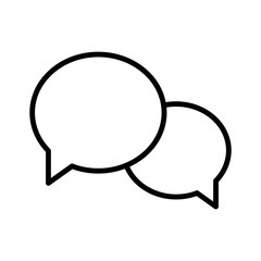 Talk vector icon